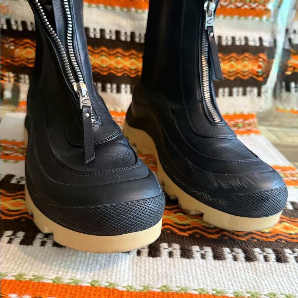 Circus by Sam Edelman Bethanie Rain Booties Sz 7M - Waterproof Chunky Platform